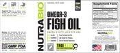 NutraBio Omega-3 Fish Oil