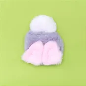 Cutie Bootie, Squeaker and Crinkle, Plush Dog Toy