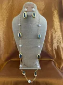 146 M24 MARINE KYANITE / GOLD