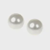 20mm Pearl Clip On Earrings