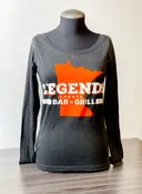 Legends Ladies Wide Neck Long Sleeve