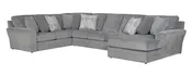 40" Cocktail Ottoman Glacier Shark