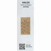 HALOS® Tactile Icon Stickers - Keyboard