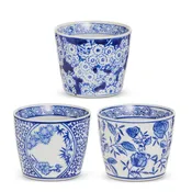 3.5" MINI BLUE POT