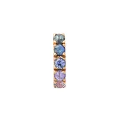 Bridge Ombré Sapphire Stud Earring Singles