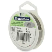 0.015" Bright 7 Strand Beadalon Wire (30ft)