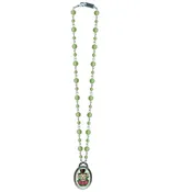 Aces Oval Pop Art Necklace