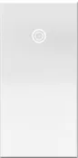 adorne® Paddle Switch, Half-Size, White, with Microban®