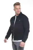 Black Men's Denim Jacket (OPEN PACK)