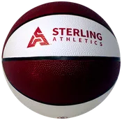 Sterling Athletics Maroon/White Indoor/Outdoor Rubber Basketball