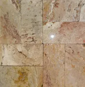 Antique Blend Tumbled Travertine Pavers