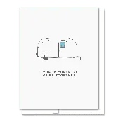 Airstream Card — Quick Brown Fox Letterpress