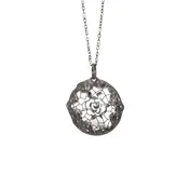 Beaded Chain with Hand Crafted Medallion — Glitz Jewelers