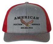 American Auction Service - Eagle Front - Richardson - Snapback Trucker Cap