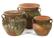 13" LARGE AGED ALLENDE URN