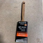 2.5" Red Angle Paint Brush 30026PB