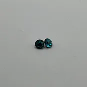 Austrian Crystal 6MM Chaton A1088 - Blue Zircon (4pcs)