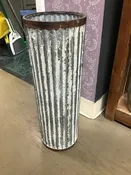 20" Tin Vase