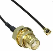 1.13mm OD Low Loss Coax Jumper Cable, 9 Inch long, with SMA Female to U.FL (IPEX / UMCC) Connectors | PT113-09I-IPX-SSFBH RFMAX