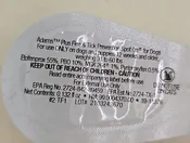 Adams Plus Flea and Tick Prevention Spot On for Dogs.