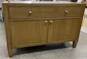 Custom Hardwood Credenza - Fashion Island Newport Beach