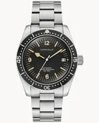 39mm Bulova 43B175 Caravelle Sea Hunter Men's Automatic Wristwatch Steel Black