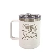 15 oz Logo Camper Style Mug (Multiple Colors)
