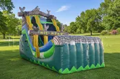 16’ ROCKING RAPIDS Wet/Dry Slide | Inflatable Water Slide - WS4116