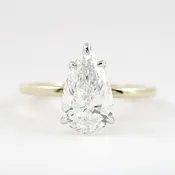 Michael Alan Jewelers-Pear Solitaire Engagement Ring