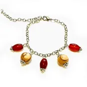 Blossom Shade Carnelian Bracelet