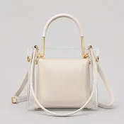 Clear Buckle Shoulder Bag