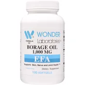 Borage Oil 1000 Mg Efa