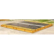 10′ x 10′ portable axle scale 30 ton capacity