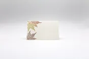Autumn Leaves Place Cards- Double-sided Table Tents (Set of 12)