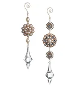 10" Jewel Drop Ornament