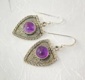 Amethyst Stone Earrings