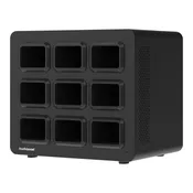 9-Bay Battery Charger | KwikBoost EdgePower®