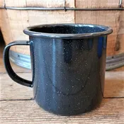 16 oz Mug Speckled Enamelware