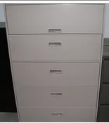 Pre-Owned Steelcase 36Wx65Hx18D 5 Drawer Lateral File
