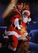 African American Santa