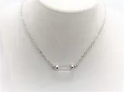 Short Gemstone Tube Necklaces