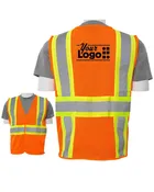 Class-2 Mesh Hi-Visibility Custom Vest