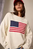American flag Long-sleeved Top
