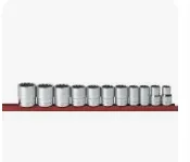 11PC SAE STANDARD 1/2″ SOCKET SET 12 POINT   -KDT80711