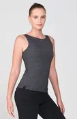 Asana Tank ~ Black Ash