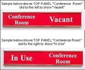 12" Sliding Sign Set - Choice of Font