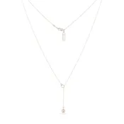 Ballerina Necklace - Silver