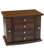 4 Drawer Jewelry Chest