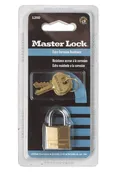 3/4-In. Solid-Brass Keyed Padlock,  Pin Tumbler