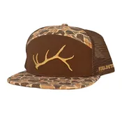 7 Panel Woodlands Camo Shed Hat